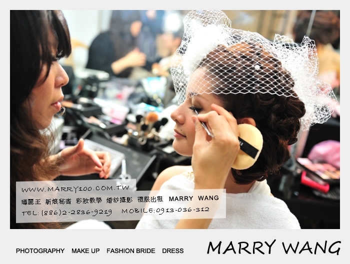 MARRY WANG．瑪麗王．法國手工蕾絲婚紗．2015年 婚紗攝影包套優惠．自助婚紗．台北．士林．天母．北投．新娘秘書整體造型教學菁英班．新娘手工飾品教學．SWAROVSKI 施華洛世奇．新娘皇冠製作教學．新娘頭紗．新娘捧花．白紗禮服